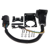 Maxbell Trailer Wiring Adapter US Standard 7 Way Plug and 4 Way Outlet Accessory