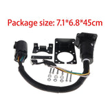 Maxbell Trailer Wiring Adapter US Standard 7 Way Plug and 4 Way Outlet Accessory