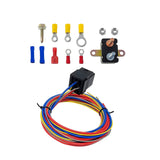 Maxbell Electric Fuel Pump Harness and Relay Set Replacement 30Amp 12V Premium