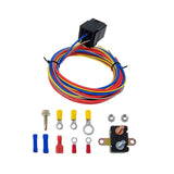 Maxbell Electric Fuel Pump Harness and Relay Set Replacement 30Amp 12V Premium