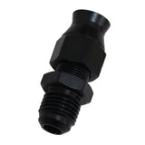 Maxbell 6 AN Female to 5/16" Male Thread Fuel Hardline Tube Fitting Black Anti-Leak