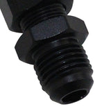 Maxbell 6 AN Female to 5/16" Male Thread Fuel Hardline Tube Fitting Black Anti-Leak