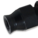 Maxbell 6 AN Female to 5/16" Male Thread Fuel Hardline Tube Fitting Black Anti-Leak