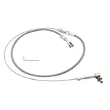 Maxbell Swap Fuel Line 91cm Braided Throttle Cable for Replacement Accessories