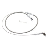 Maxbell Swap Fuel Line 91cm Braided Throttle Cable for Replacement Accessories