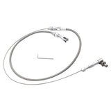 Maxbell Swap Fuel Line 91cm Braided Throttle Cable for Replacement Accessories