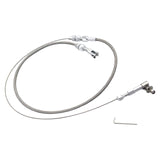 Maxbell Swap Fuel Line 91cm Braided Throttle Cable for Replacement Accessories