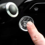 Maxbell Auto Car Engine Start Stop Button Switch Cover Trims Stickers for Audi