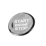 Maxbell Auto Car Engine Start Stop Button Switch Cover Trims Stickers for Audi