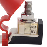 Maxbell Mrbf Terminal Fuse Block Compact Marine Rated Battery Fuse for Boat 250A