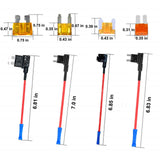Maxbell 20Pcs Car Add A Circuit Fuse Tap Adapter Set for Cars Trucks Boats