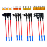 Maxbell 12x Car Add A Circuit Fuse Tap Adapter Set Easy to Install for GPS
