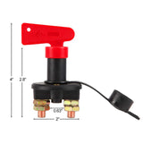 Maxbell Battery Disconnect Switch Master 12V 24V Universal for Vehicles Boat