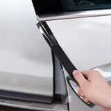 Maxbell Carbon Fiber Color Door Sill Protector Vehicle Stylish for Dashboard 3cmx500cm