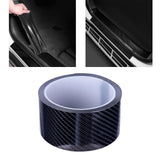 Maxbell Carbon Fiber Color Door Sill Protector Vehicle Stylish for Dashboard 3cmx500cm