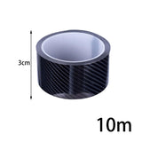 Maxbell Carbon Fiber Color Door Sill Protector Vehicle Stylish for Dashboard 3cmx1000cm