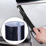 Maxbell Carbon Fiber Color Door Sill Protector Vehicle Stylish for Dashboard 5cmx500cm