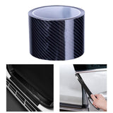 Maxbell Carbon Fiber Color Door Sill Protector Vehicle Stylish for Dashboard 5cmx500cm