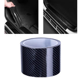 Maxbell Carbon Fiber Color Door Sill Protector Vehicle Stylish for Dashboard 5cmx500cm
