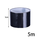 Maxbell Carbon Fiber Color Door Sill Protector Vehicle Stylish for Dashboard 5cmx500cm