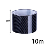 Maxbell Carbon Fiber Color Door Sill Protector Vehicle Stylish for Dashboard 5cmx1000cm