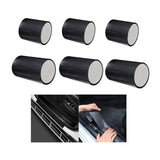 Maxbell Car Door Edge Guard Door Sill Protector Carbon Fiber Pattern Anti Scratch 7cmx3m