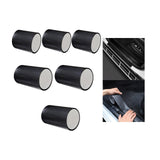 Maxbell Car Door Edge Guard Door Sill Protector Carbon Fiber Pattern Anti Scratch 7cmx3m