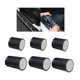 Maxbell Car Door Edge Guard Door Sill Protector Carbon Fiber Pattern Anti Scratch 7cmx3m