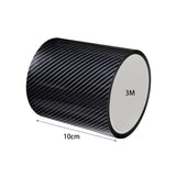 Maxbell Car Door Edge Guard Door Sill Protector Carbon Fiber Pattern Anti Scratch 10cmx3m