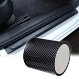 Maxbell Car Door Edge Guard Door Sill Protector Carbon Fiber Pattern Anti Scratch 10cmx3m