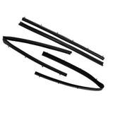 Maxbell Set of 4 Door Trim Seal Weatherstrip Kit for Professional Durable