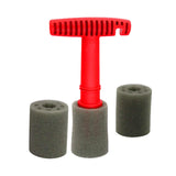 Maxbell Lug Nut Brush Wheel Cleaning Tool Rim Cleaner Brush for Bike Motorcycle
