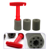 Maxbell Lug Nut Brush Wheel Cleaning Tool Rim Cleaner Brush for Bike Motorcycle