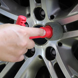 Maxbell Lug Nut Brush Wheel Cleaning Tool Rim Cleaner Brush for Bike Motorcycle