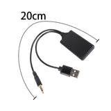 Maxbell Car Radio AUX Cable Adapters Replacement Stereo for BMW E90 E91 E92 E93