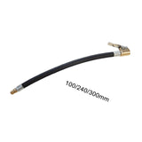 Maxbell Tire Inflator Hose Adapter with Air Hose Tyre Pump for Bike Motorcycle 100mm