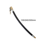 Maxbell Tire Inflator Hose Adapter with Air Hose Tyre Pump for Bike Motorcycle 100mm
