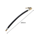 Maxbell Tire Inflator Hose Adapter with Air Hose Tyre Pump for Bike Motorcycle 240mm
