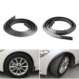 Maxbell Universal Car Wheel Fender Flare 59inch Protective Decorative Flexible Black