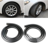 Maxbell Universal Car Wheel Fender Flare 59inch Protective Decorative Flexible Black