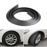 Maxbell Universal Car Wheel Fender Flare 59inch Protective Decorative Flexible Black