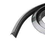 Maxbell Universal Car Wheel Fender Flare 59inch Protective Decorative Flexible Carbon Fiber Pattern