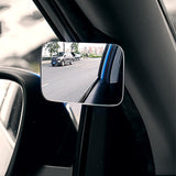 Maxbell Car Auxiliary Side Rearview Mirror Adjustable Professional Measure 3x2inch
