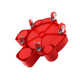 Maxbell Bucket Dolly with 5 Rolling Swivel Casters Car Wash Detailing Caddy Durable Red