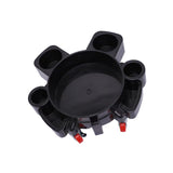Maxbell Bucket Dolly with 5 Rolling Swivel Casters Car Wash Detailing Caddy Durable Black