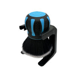 Maxbell Automobile Car Detailing Brush Soft Bristles Knob Like Handle Multi Function Blue