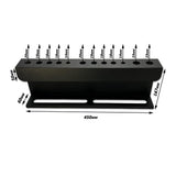 Maxbell Detailing Brush Holder Alloy for Auto Cleaning Detailing Tools Hanger