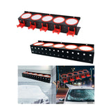 Maxbell Wall Mounted Spray Bottle Storage Rack Bracket Car Beauty Accessory Metal With 5 Hooks