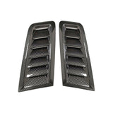 Maxbell 2 Pieces Bonnet Vents Hood Trim Modified Accessory for Ford Focus RS