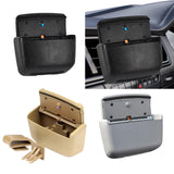 Maxbell Portable Ashtray for Car with LED Light for Outdoor Travel Home Use Black